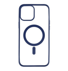 Чохол NEW TPU Color with Magsafe для iPhone 12/12 Pro Колір 12, Navy Blue 2020000400738