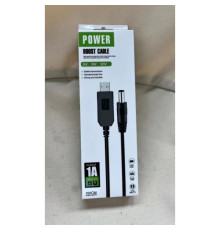 Кабель USB to DC для роутера LDO-888 з 5v на 9v 1.2A 5.5х2.1 mm Колір Чорний 2020000440031 ma34844_3343816