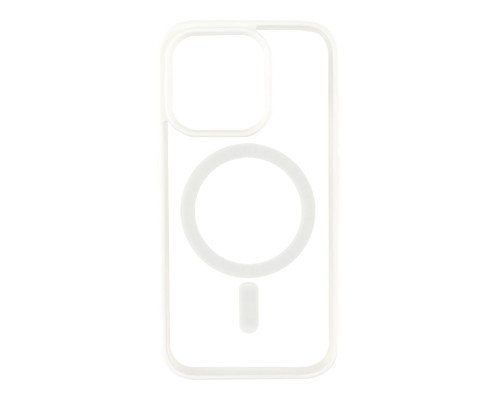 Чохол NEW TPU Color with Magsafe для iPhone 15 Pro Колір 03, White 2020000391043