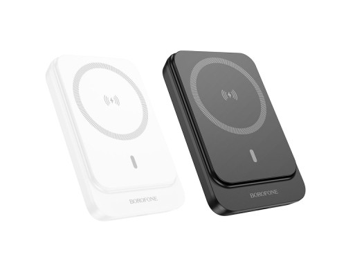 Універсальна Мобільна Батарея Power Bank Borofone BJ63A Nimble PD20W magnetic 10000mAh Колір Чорний 6941991113949 ma35172_3345233