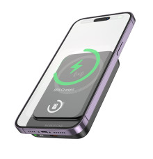 Універсальна Мобільна Батарея Power Bank Borofone BJ63A Nimble PD20W magnetic 10000mAh Колір Чорний 6941991113949 ma35172_3345233