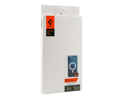 Чохол TPU+PC Spigen Ultra Hybrid with Magsafe для iPhone 14 Pro Колір Black 2020000461043 ma34287_3605923