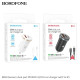 Автомобільний Зарядний Пристрій Borofone BZ22 1USB/1USB-C QC/PD30W+Type-C to Lightning Колір Бiлий 6941991105210 ma35608_3347278