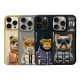 Чохол TPU+PC Nimmy 3D with Metal Buttons для iPhone 16 Pro Max Колір Bear Grey 6971080319501