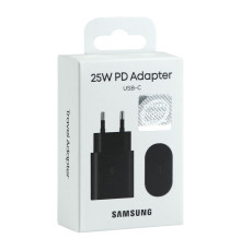 Мережевий Зарядний Пристрій Samsung 1USB-C PD/QC 25W 1:1 М'ята упаковка Колір Бiлий 2020000430643