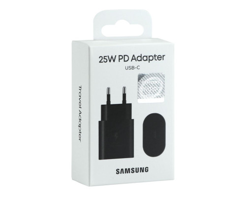 Мережевий Зарядний Пристрій Samsung 1USB-C PD/QC 25W 1:1 М'ята упаковка Колір Бiлий 2020000430643