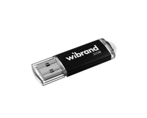 USB флеш-накопичувач Wibrand 32gb Cougar Колір Срібло 4820124240849