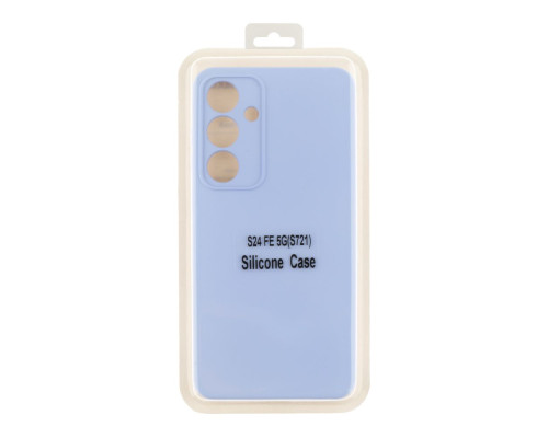 Чехол Silicone Cover Full Camera (A) для Samsung Galaxy S24 FE 5G (S721) Колір 05.Lilac 2020000432487