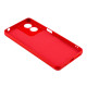 Чехол Silicone Cover Full Camera (A) для Motorola E14 Колір 14.Red 2020000432425