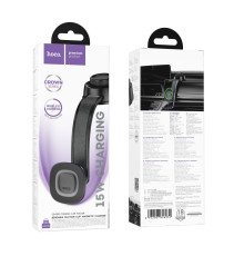 Автотримач Hoco HW31 4.5-7.0 inch Magnetic Ring Wireless 15W Колір Чорний 6942007646932 ma37148_3610567