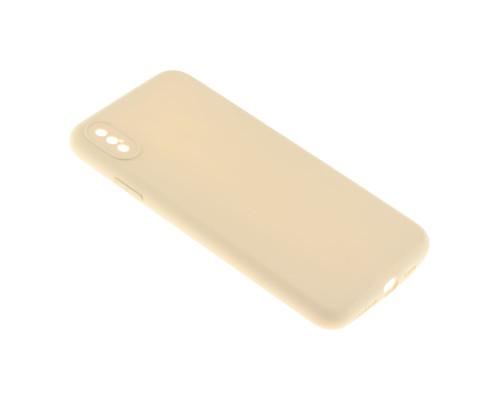 Чохол Silicone Case Full Size with Frame для iPhone X/Xs Колір 51.Mellow Yellow 2020000448402 ma36210_3607120