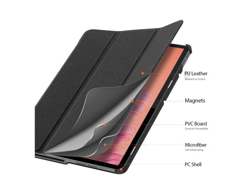 Чохол Dux Ducis Domo для Lenovo Tab Plus 11.5" Колір Black 2020000433477 ma35932_3605839