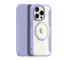 Чохол-книжка Dux Ducis Skin X Pro with MagSafe для iPhone 15 Pro Колір Purple 6934913025253