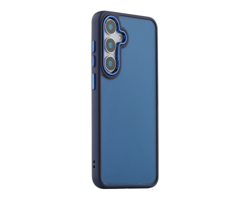 Чохол TPU+PC Space II Color Matte для Samsung Galaxy S24 FE 5G (S721) Колір Dark Blue 2020000435839