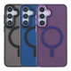 Чохол TPU+PC Space Magnetic Color with Magsafe для Samsung Galaxy S23 FE 5G (S711) Колір Dark Purple 2020000437062