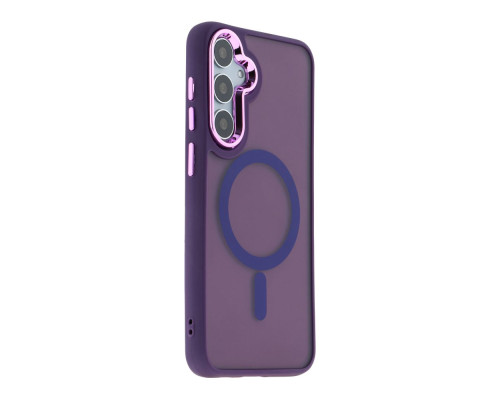 Чохол TPU+PC Space Magnetic Color with Magsafe для Samsung Galaxy S23 FE 5G (S711) Колір Dark Purple 2020000437062