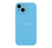 Чохол Silicone Case Full Size with Frame для iPhone 16 53.Cornflower ma35899_3605640 2020000440338