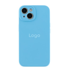 Чохол Silicone Case Full Size with Frame для iPhone 16 Колір 53.Cornflower 2020000440338 ma35899_3605640