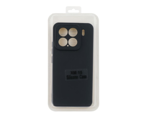 Чохол Silicone Cover Full Camera (A) для Xiaomi 15 Колір 18.Black 2020000439578 ma36848_3609359