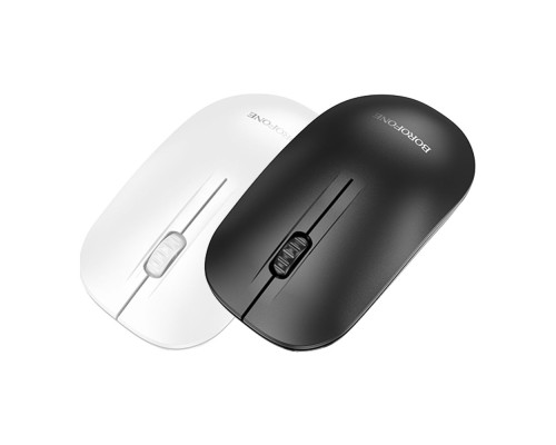 Бездротова Миша Borofone BG14 Planet 2.4G + Bluetooth Колір Білий 6941991113383 ma35460_3609260