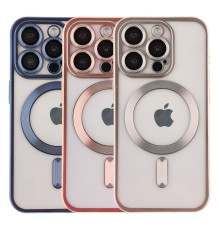 Чохол TPU Metallic Chrome Full Camera with Magsafe для iPhone 16 Pro Max Колір Chrome Black 2020000451235 ma36191_3606944