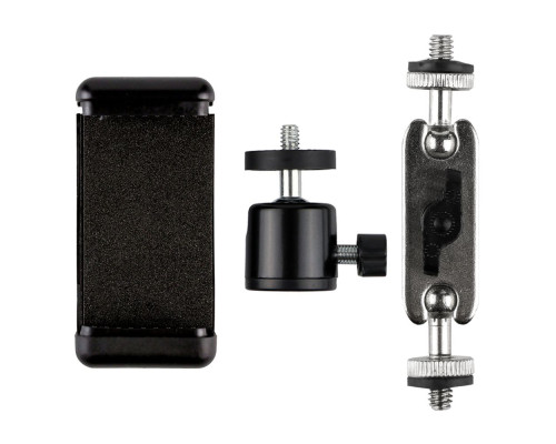 Лампа Кільцева 26 см для Предметної зйомки Колір Чорний 2020000439509