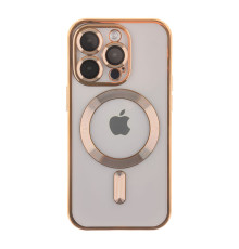 Чохол TPU Metallic Full Camera with Magsafe для iPhone 16 Pro Колір Gold 2020000457381 ma36187_3606911
