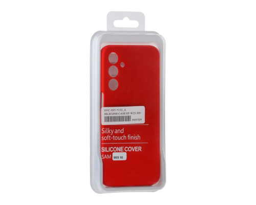 Чохол Liquid Silicone (AA) Full Camera для Samsung Galaxy M35 5G (M356) Колір 14.Red 2020000446835