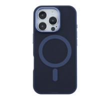 Чохол TPU+PC Goldencis Matte with MagSafe для iPhone 16 Pro Max Dark Blue ma34880_3343983 2020000444749