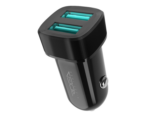Автомобільний Зарядний Пристрій Ridea RCC-21012 Grand 2USB 2.4 A Колір Чорний 6902013730230 ma29373_3748722