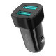 Автомобільний Зарядний Пристрій Ridea RCC-21012 Grand 2USB 2.4 A Колір Чорний 6902013730230 ma29373_3748722