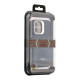Чохол Kajsa Briquette Collection Rhombus with MagSafe для iPhone 16 Pro Max Колір Light Grey 2020000457879 ma36173_3606863