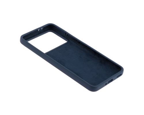 Чохол Liquid Silicone (AA) для Xiaomi Poco F6 Pro Колір 15.Dark Grey 2020000460718 ma37477_3612019
