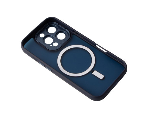 Чохол TPU+PC Magnetic Matte Camera Lens with Magsafe для iPhone 16 Pro Колір Purple 2020000470496 ma36193_3606965