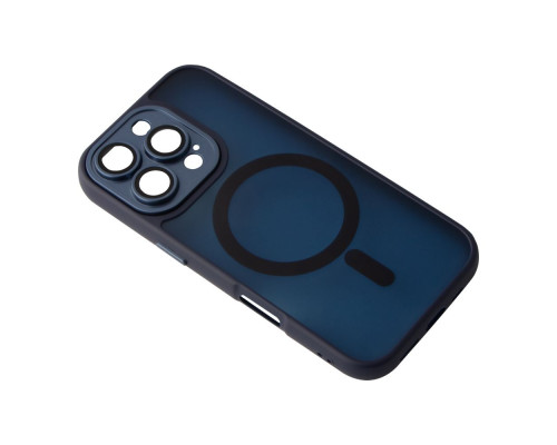 Чохол TPU+PC Magnetic Matte Camera Lens with Magsafe для iPhone 16 Pro Колір Purple 2020000470496 ma36193_3606965