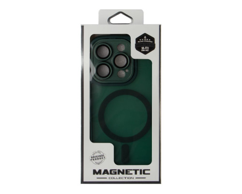 Чохол TPU+PC Magnetic Matte Camera Lens with Magsafe для iPhone 16 Pro Колір Purple 2020000470496 ma36193_3606965