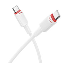 Кабель USB Borofone BX110 Type-C to Type-C 60W Колір Білий 6941991120770 ma37238_3611051
