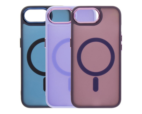 Чохол TPU+PC Space Magnetic Color with Magsafe для iPhone 16e Колір Dark Blue 2020000463085 ma37526_3663120