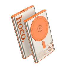 Універсальна Мобільна Батарея Power Bank Hoco Q32 Bird PD20W wireless magnetic 5000mAh Колір Титанове золото 6942007634083 ma36616_3608728