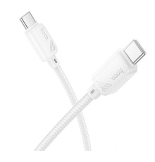 Кабель USB Hoco X113 Type-C to Type-C 60W Колір Бiлий 6942007646215 ma36775_3609172
