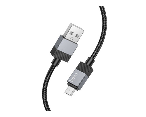 Кабель USB Hoco X110 Micro 2.4A Колір Чорний 6942007646789 ma36889_3609475