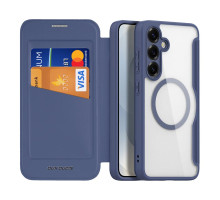 Чохол-книжка Dux Ducis Skin X Pro with MagSafe для Samsung Galaxy S25+ 5G (S936) Blue ma36795_3609219 2020000466208