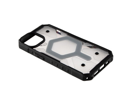 Чохол TPU+PC ArmorHex Magnetic Case для iPhone 15 Колір Transparent Black 2020000464785 ma37068_3610187