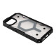 Чохол TPU+PC ArmorHex Magnetic Case для iPhone 15 Колір Transparent Black 2020000464785 ma37068_3610187
