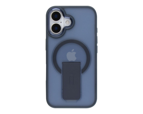 Чохол TPU+PC FlexGuard Magnetic Ring Stand для iPhone 16 Колір Deep Black 2020000467069 ma36751_3609012