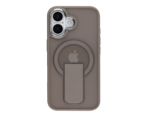 Чохол TPU+PC FlexGuard Magnetic Ring Stand для iPhone 16 Колір Deep Black 2020000467069 ma36751_3609012