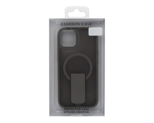 Чохол TPU+PC FlexGuard Magnetic Ring Stand для iPhone 14 Колір Black 2020000466710 ma36757_3609057