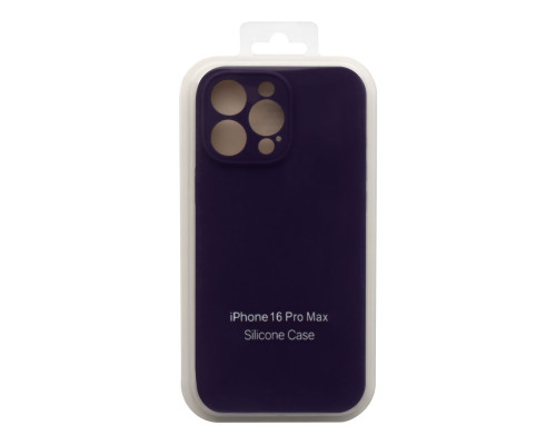 Чохол Silicone Case Full Size with Frame для iPhone 16 Pro Max Колір 21.Sea Blue 2020000480402 ma35902_3611000