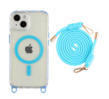 Чохол TPU+PC LanyardCase with MagSafe для iPhone 13/14 Sky Blue ma37085_3610257 2020000477563