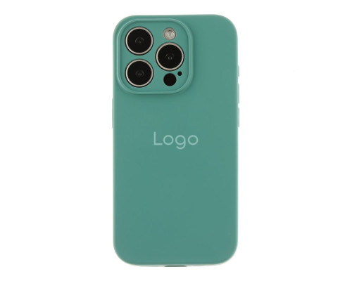 Чохол Silicone Case Full Size with Frame для iPhone 15 Pro Max Колір 32.Green 2020000489535 ma32787_3868099